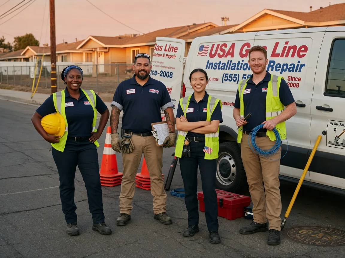 Gas Line Installation company in Murrayville, IL